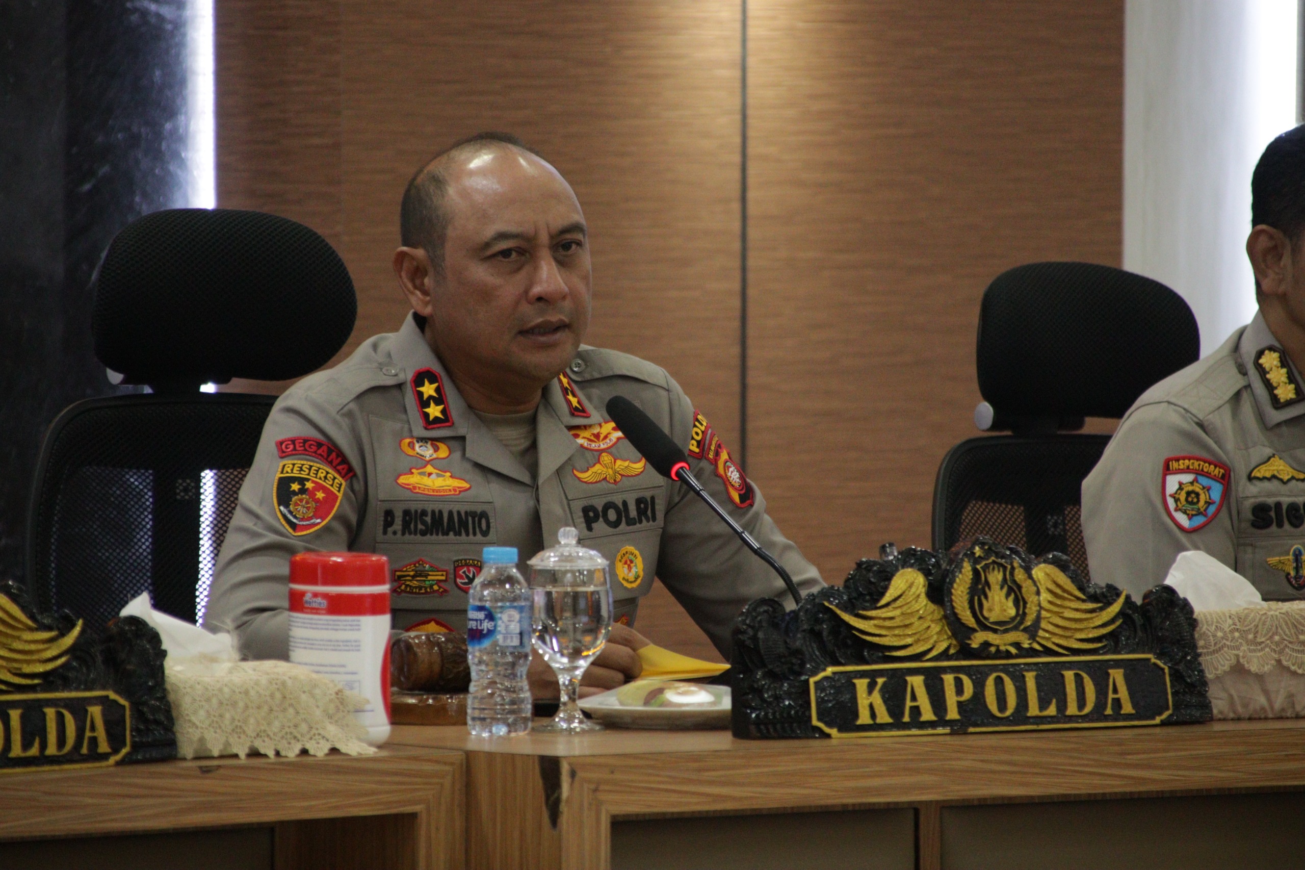 Anev GO Triwulan II dan Ketahanan Pangan, Polda Kalbar Soroti Tren Positif Kamtibmas